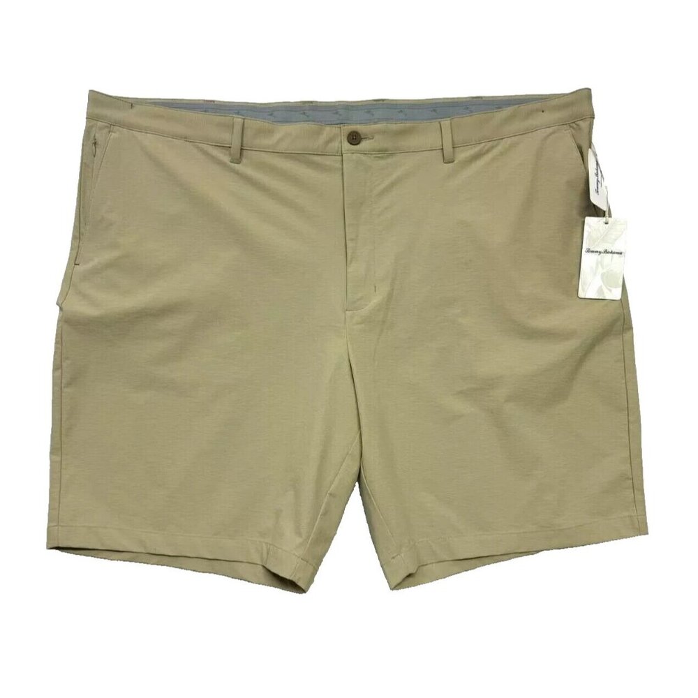 Tommy Bahama Men's Big & Tall Size 46RG Stone Khaki Chip Shot Performance Shorts